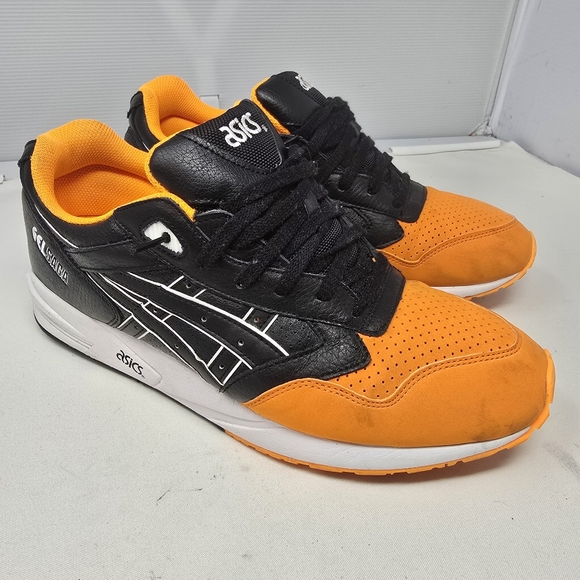 ASICS Gel-Saga Trail Running Shoes Orange Black White H5V4Y Men's Size 11.5. - Picture 1 of 9